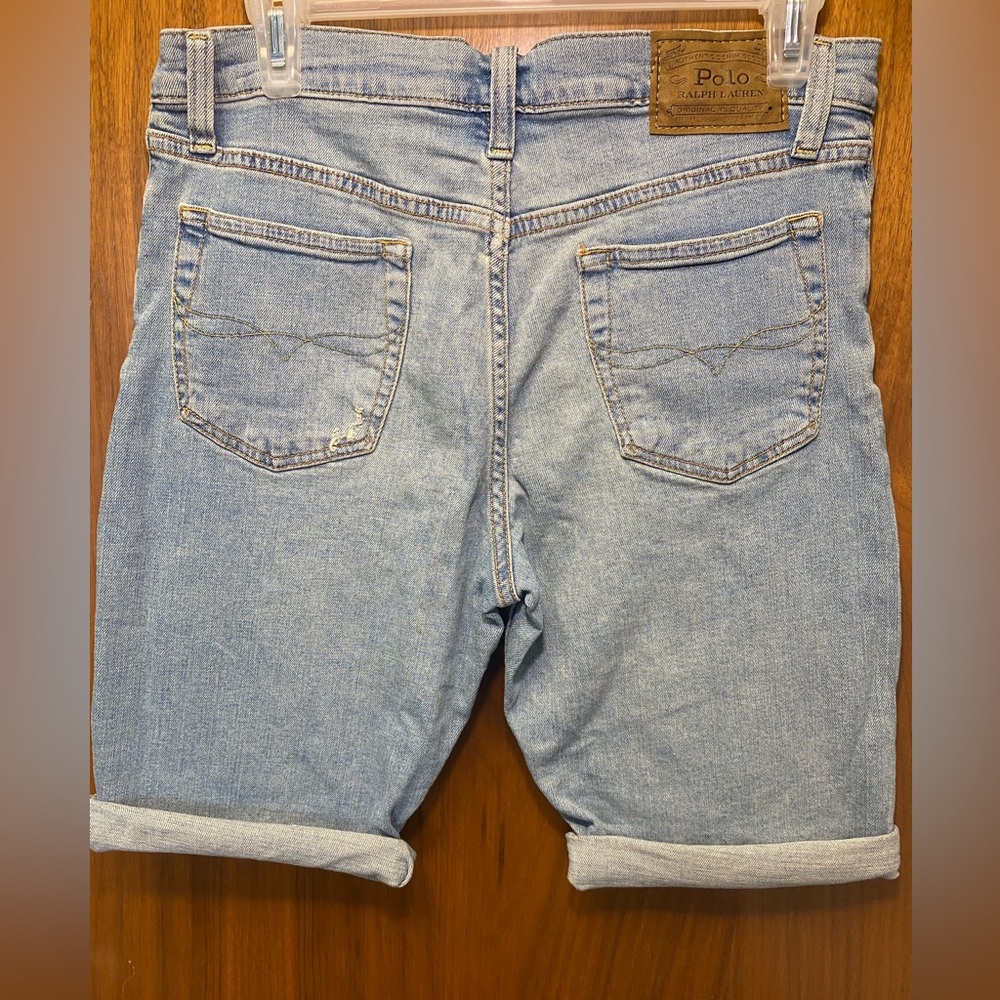 Ralph Lauren Sullivan Slim Stretch Denim Short - Picture 5 of 5